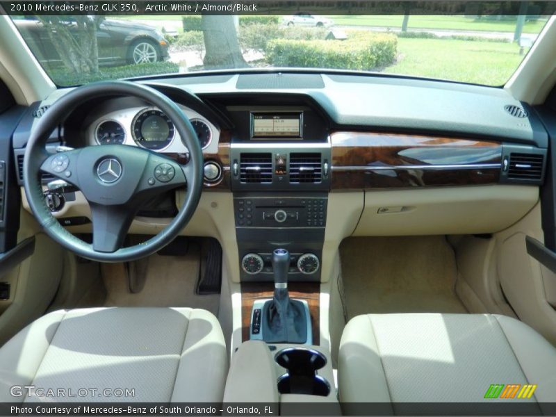 Arctic White / Almond/Black 2010 Mercedes-Benz GLK 350