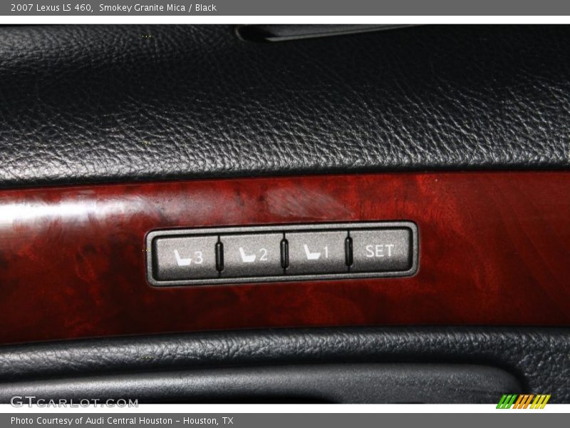 Smokey Granite Mica / Black 2007 Lexus LS 460