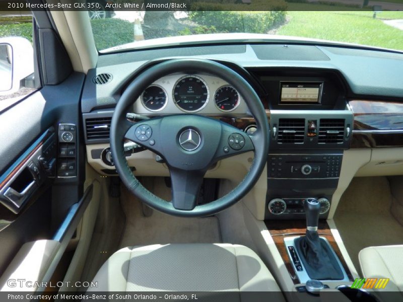 Arctic White / Almond/Black 2010 Mercedes-Benz GLK 350