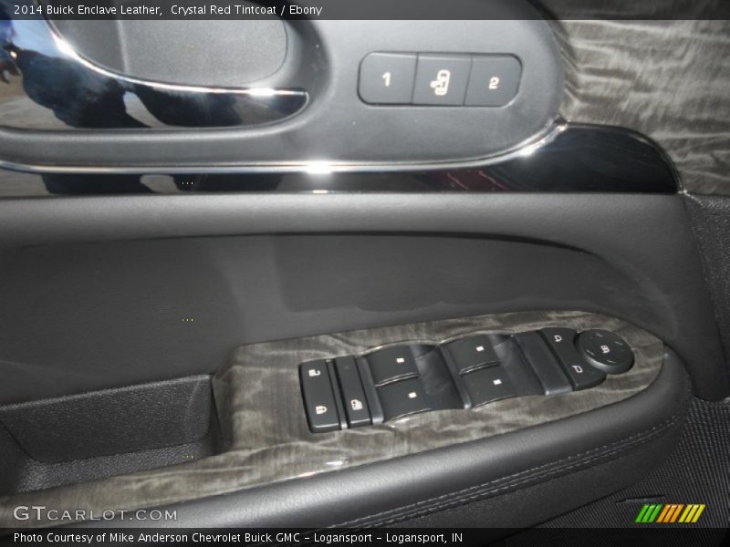 Crystal Red Tintcoat / Ebony 2014 Buick Enclave Leather