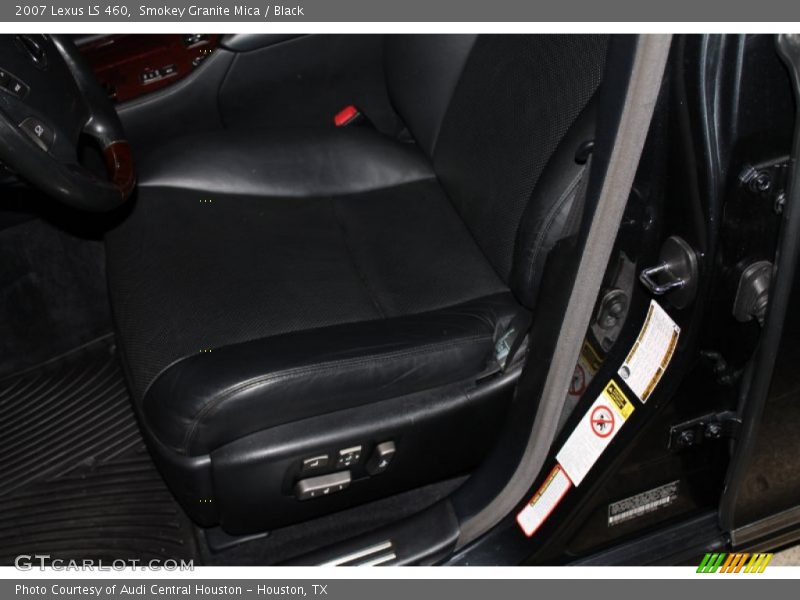 Smokey Granite Mica / Black 2007 Lexus LS 460