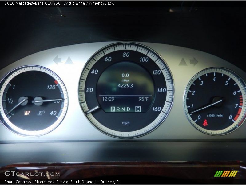 Arctic White / Almond/Black 2010 Mercedes-Benz GLK 350