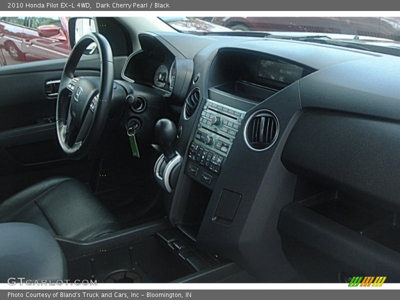 Dark Cherry Pearl / Black 2010 Honda Pilot EX-L 4WD