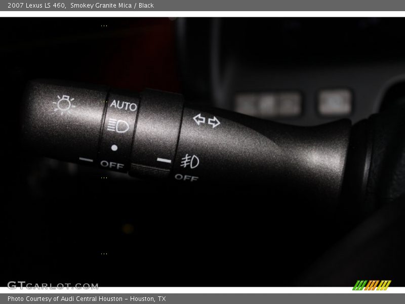 Smokey Granite Mica / Black 2007 Lexus LS 460