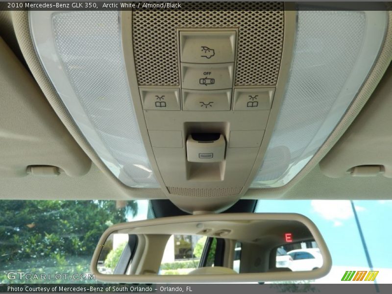 Arctic White / Almond/Black 2010 Mercedes-Benz GLK 350