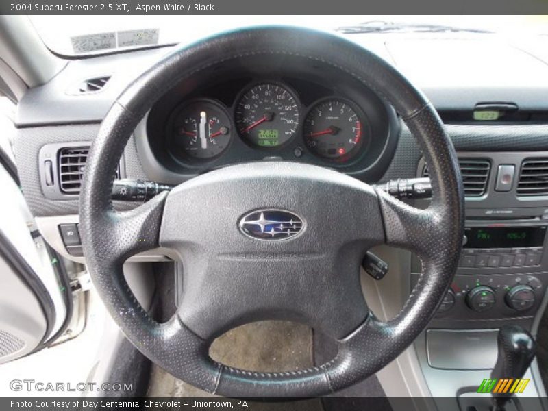 Aspen White / Black 2004 Subaru Forester 2.5 XT