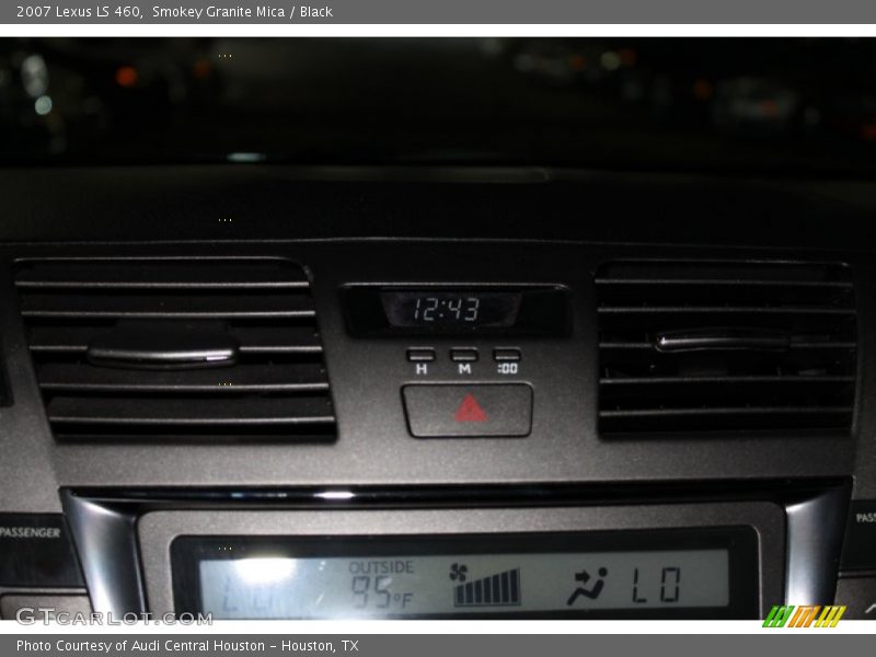 Smokey Granite Mica / Black 2007 Lexus LS 460