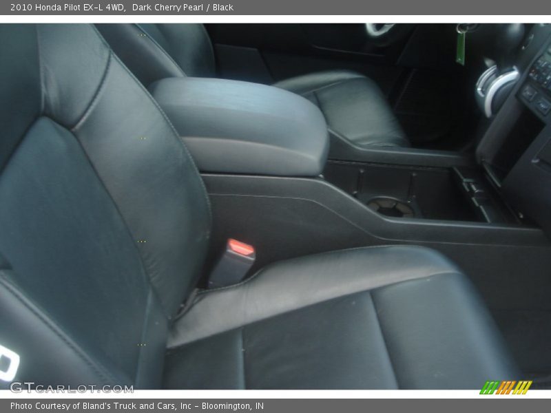 Dark Cherry Pearl / Black 2010 Honda Pilot EX-L 4WD