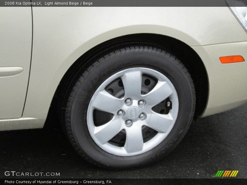 Light Almond Beige / Beige 2008 Kia Optima LX