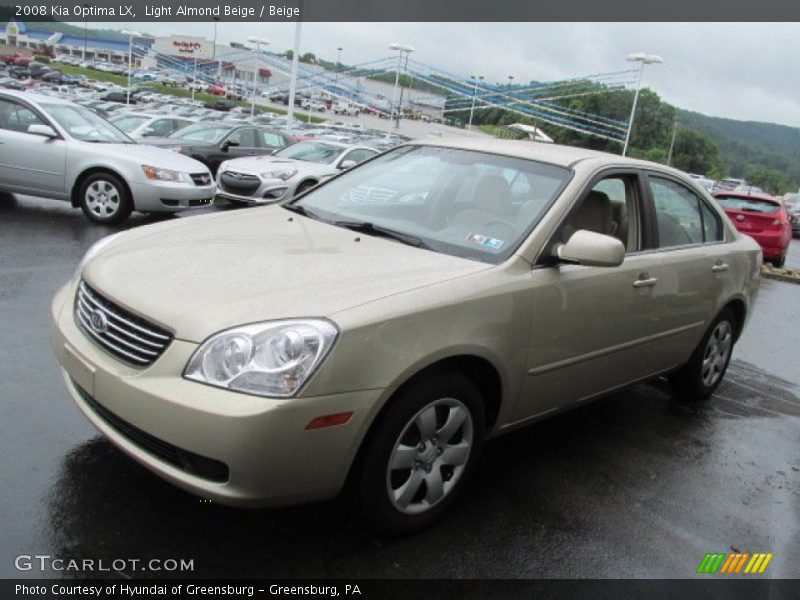 Light Almond Beige / Beige 2008 Kia Optima LX