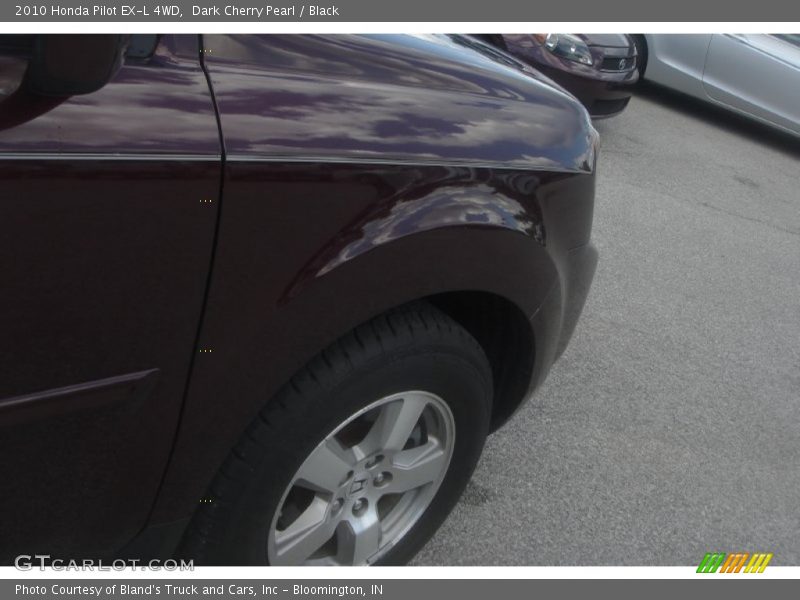Dark Cherry Pearl / Black 2010 Honda Pilot EX-L 4WD