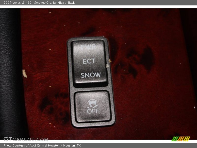 Smokey Granite Mica / Black 2007 Lexus LS 460