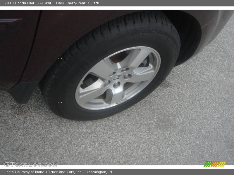 Dark Cherry Pearl / Black 2010 Honda Pilot EX-L 4WD