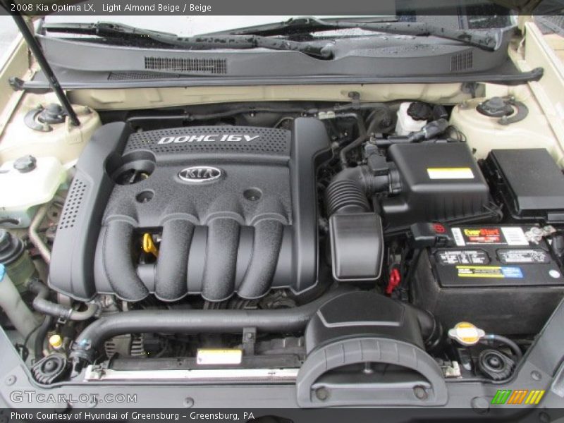 Light Almond Beige / Beige 2008 Kia Optima LX