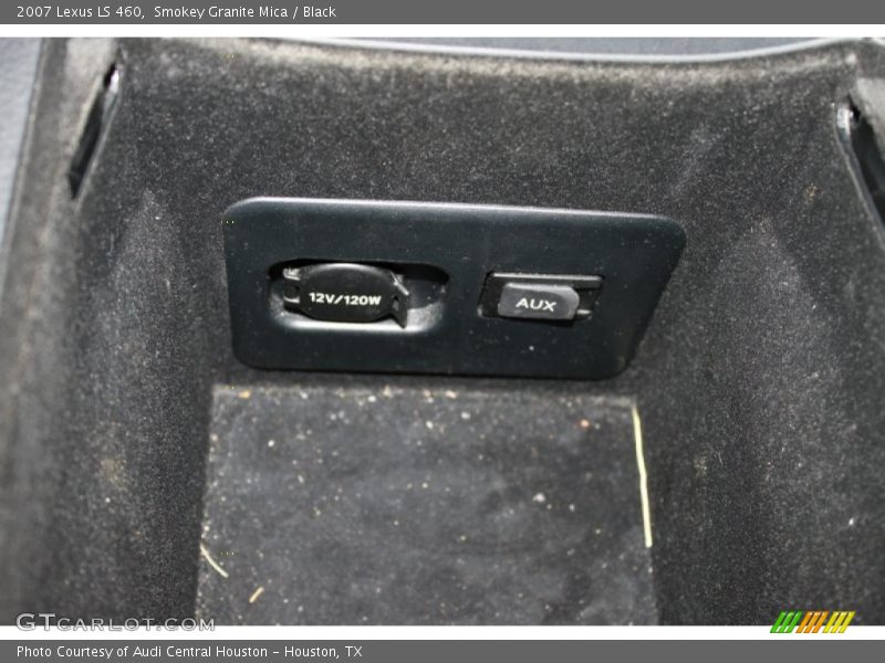Smokey Granite Mica / Black 2007 Lexus LS 460