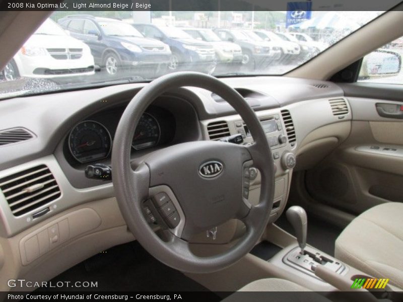 Light Almond Beige / Beige 2008 Kia Optima LX