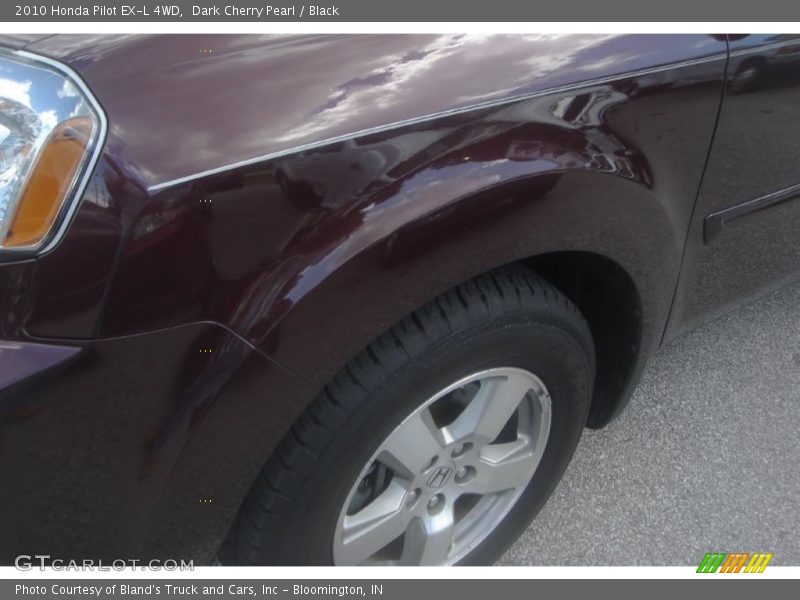 Dark Cherry Pearl / Black 2010 Honda Pilot EX-L 4WD