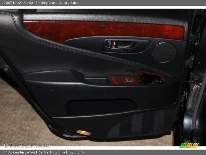 Smokey Granite Mica / Black 2007 Lexus LS 460