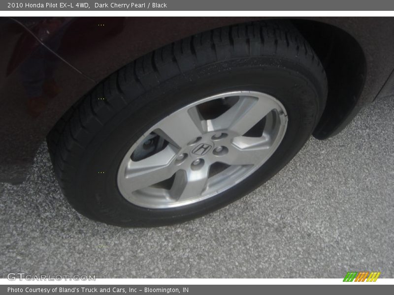 Dark Cherry Pearl / Black 2010 Honda Pilot EX-L 4WD