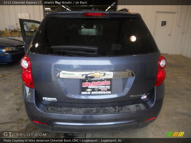 Atlantis Blue Metallic / Jet Black 2013 Chevrolet Equinox LT