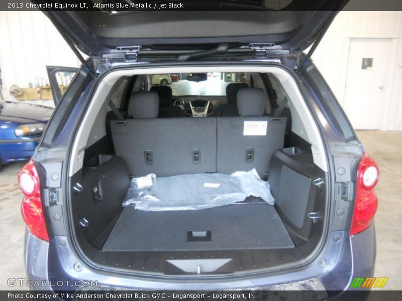 Atlantis Blue Metallic / Jet Black 2013 Chevrolet Equinox LT