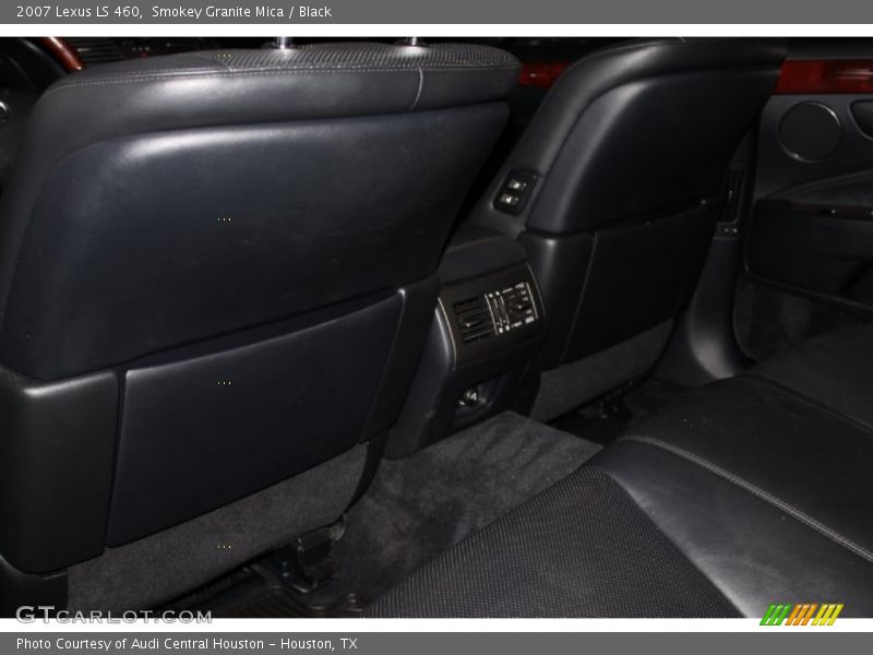Smokey Granite Mica / Black 2007 Lexus LS 460