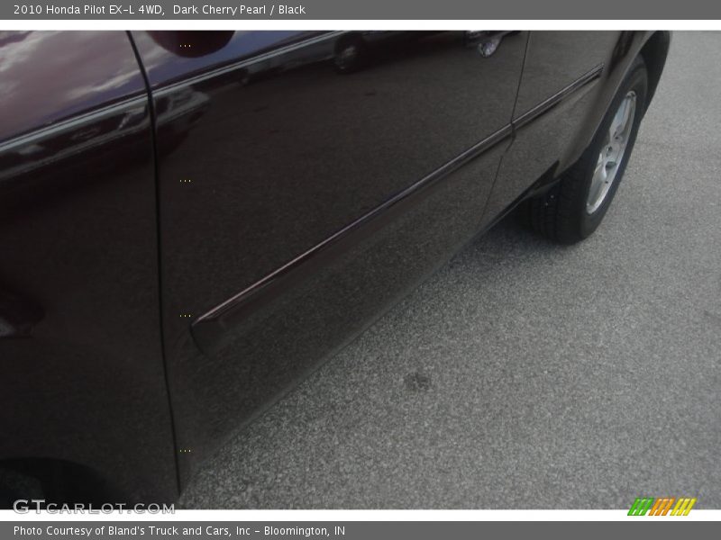 Dark Cherry Pearl / Black 2010 Honda Pilot EX-L 4WD