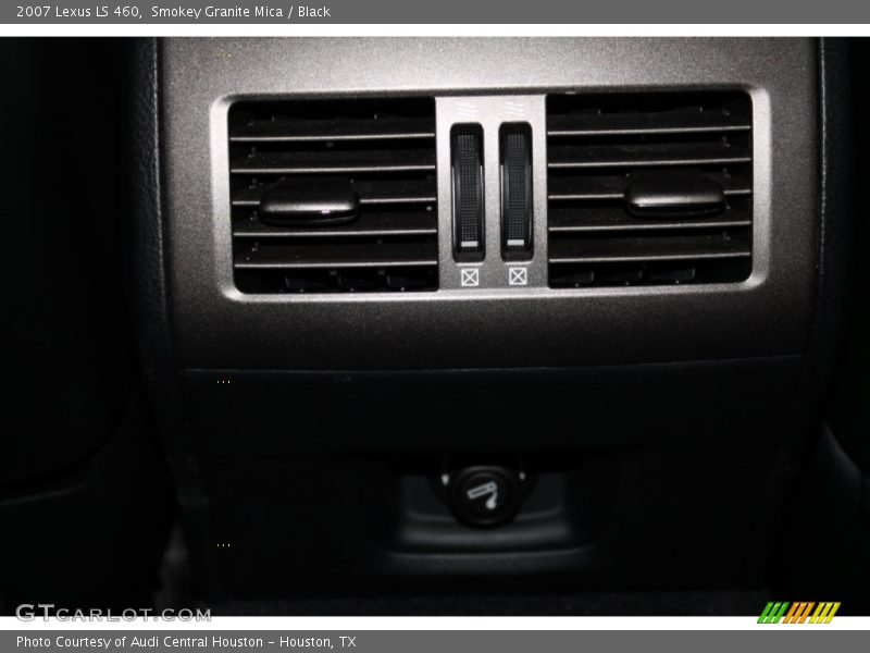 Smokey Granite Mica / Black 2007 Lexus LS 460