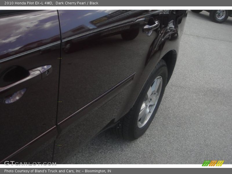 Dark Cherry Pearl / Black 2010 Honda Pilot EX-L 4WD