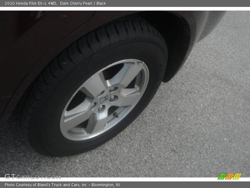 Dark Cherry Pearl / Black 2010 Honda Pilot EX-L 4WD