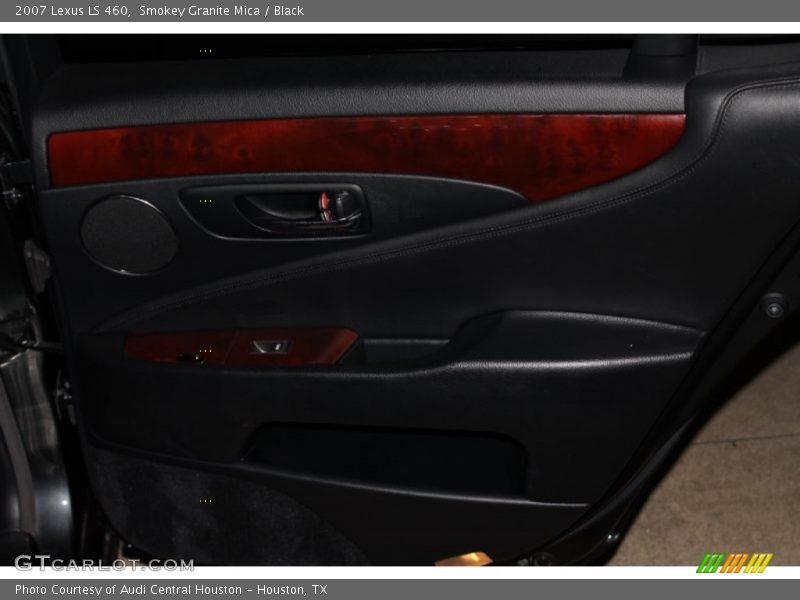 Smokey Granite Mica / Black 2007 Lexus LS 460