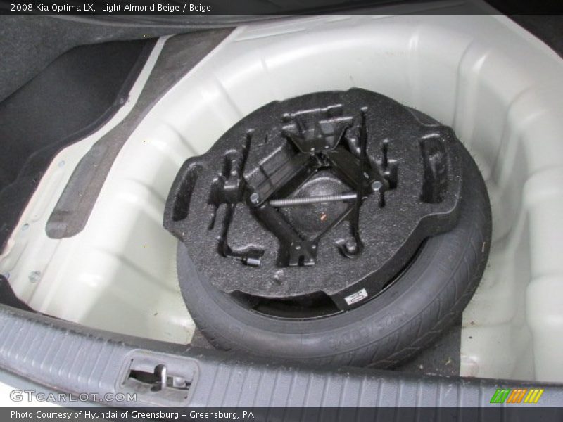 Light Almond Beige / Beige 2008 Kia Optima LX