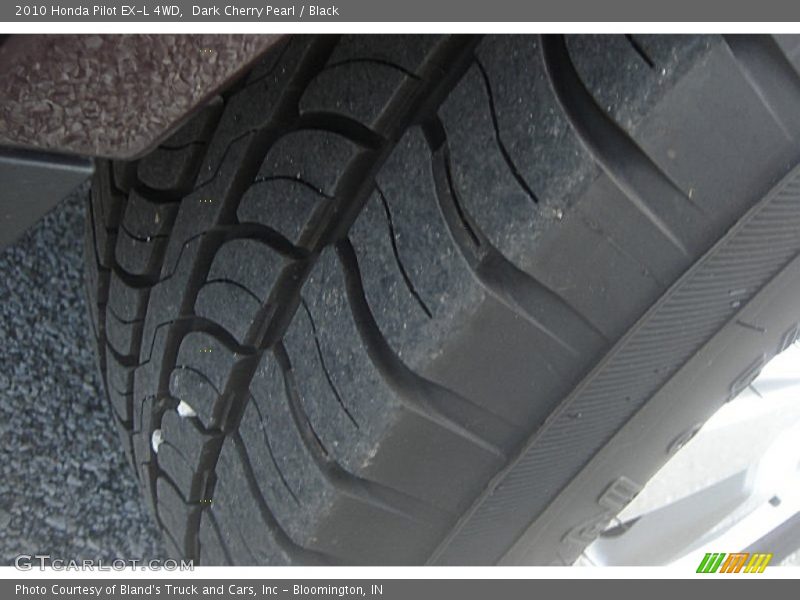 Dark Cherry Pearl / Black 2010 Honda Pilot EX-L 4WD