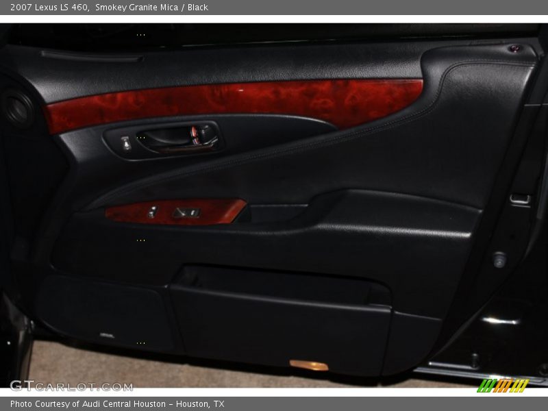 Smokey Granite Mica / Black 2007 Lexus LS 460