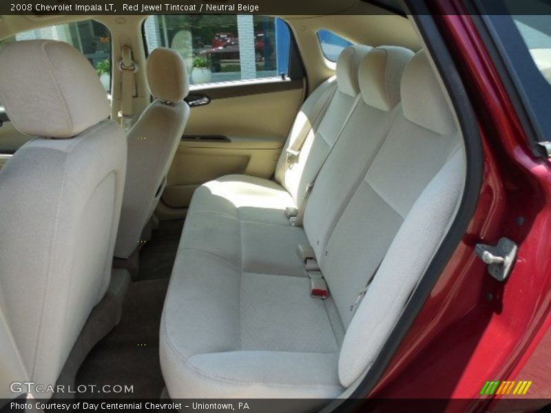 Red Jewel Tintcoat / Neutral Beige 2008 Chevrolet Impala LT