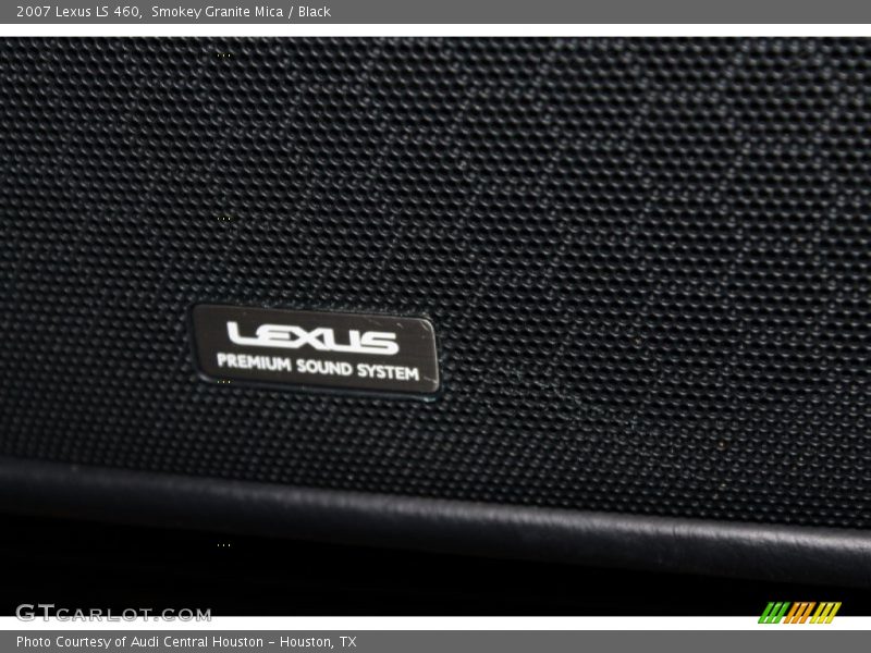 Smokey Granite Mica / Black 2007 Lexus LS 460