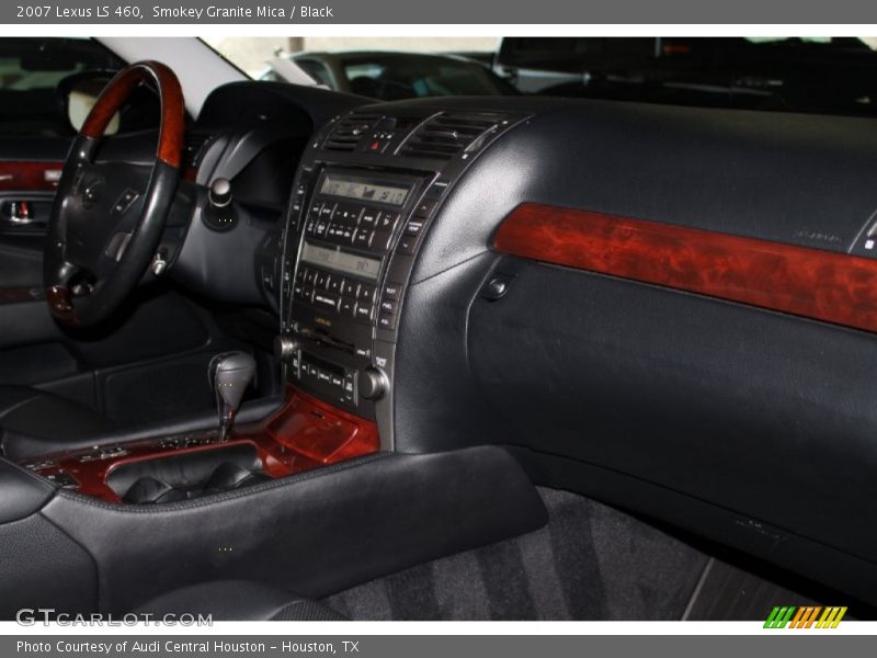 Smokey Granite Mica / Black 2007 Lexus LS 460