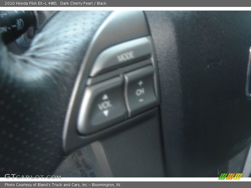 Dark Cherry Pearl / Black 2010 Honda Pilot EX-L 4WD