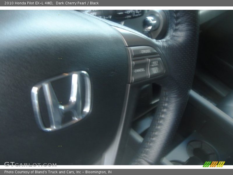Dark Cherry Pearl / Black 2010 Honda Pilot EX-L 4WD