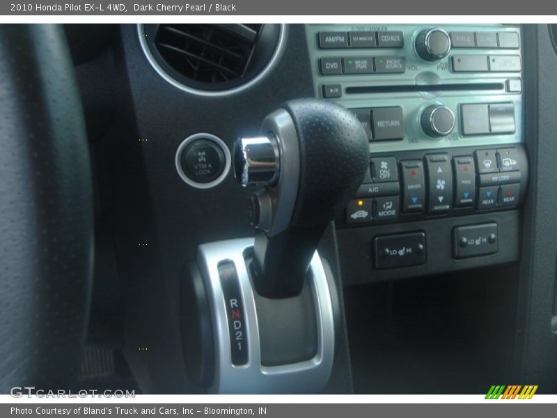 Dark Cherry Pearl / Black 2010 Honda Pilot EX-L 4WD