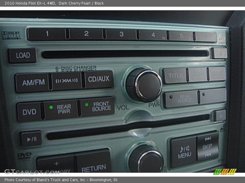 Dark Cherry Pearl / Black 2010 Honda Pilot EX-L 4WD