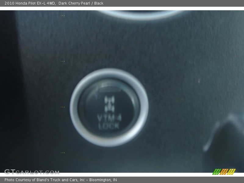 Dark Cherry Pearl / Black 2010 Honda Pilot EX-L 4WD