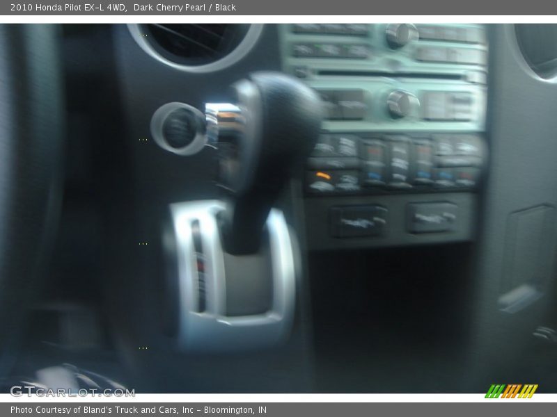 Dark Cherry Pearl / Black 2010 Honda Pilot EX-L 4WD