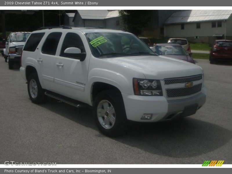 Summit White / Ebony 2009 Chevrolet Tahoe Z71 4x4