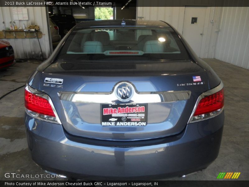 Atlantis Blue Metallic / Titanium 2013 Buick LaCrosse FWD