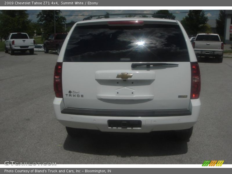 Summit White / Ebony 2009 Chevrolet Tahoe Z71 4x4