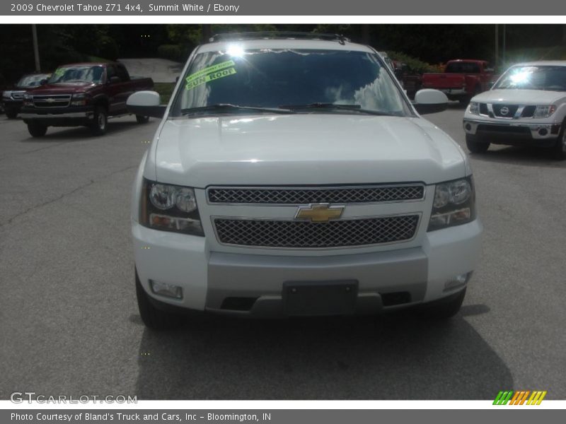 Summit White / Ebony 2009 Chevrolet Tahoe Z71 4x4