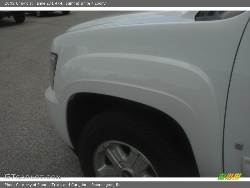 Summit White / Ebony 2009 Chevrolet Tahoe Z71 4x4