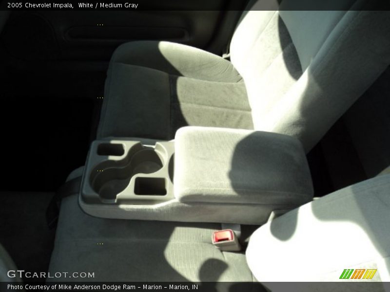 White / Medium Gray 2005 Chevrolet Impala