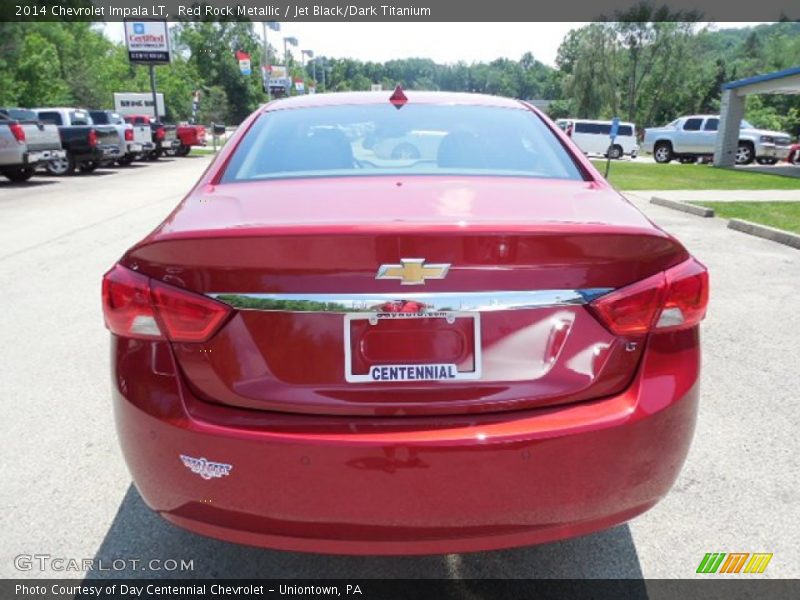 Red Rock Metallic / Jet Black/Dark Titanium 2014 Chevrolet Impala LT